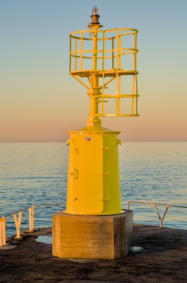 Yellow lighthouse
