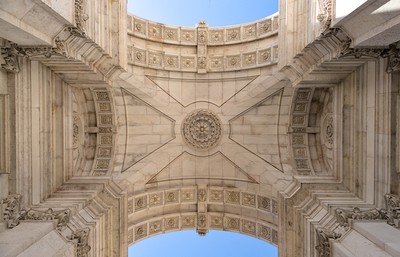Arco da Rua Augusta, Lisbon, Portugal