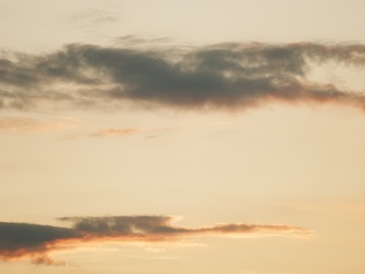Cloudscape at dusk