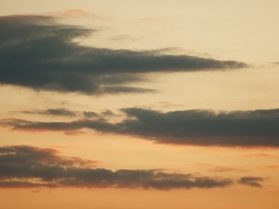 Cloudscape at dusk