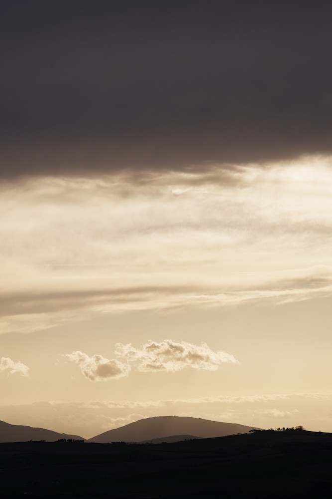 Sunset on the hills