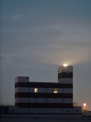 Lighthouse at night