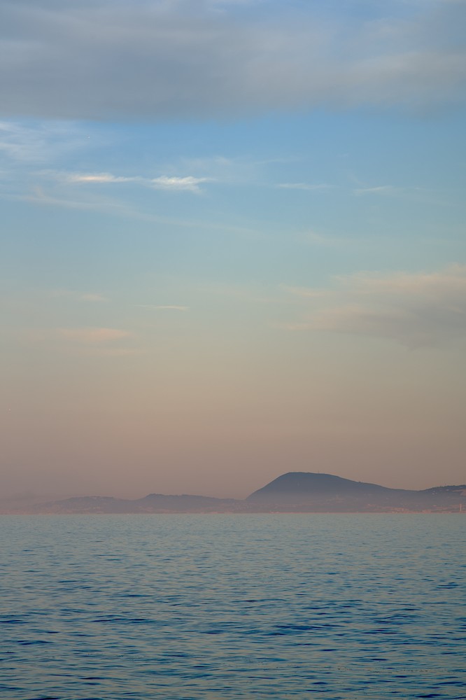 Mount Conero at dusk